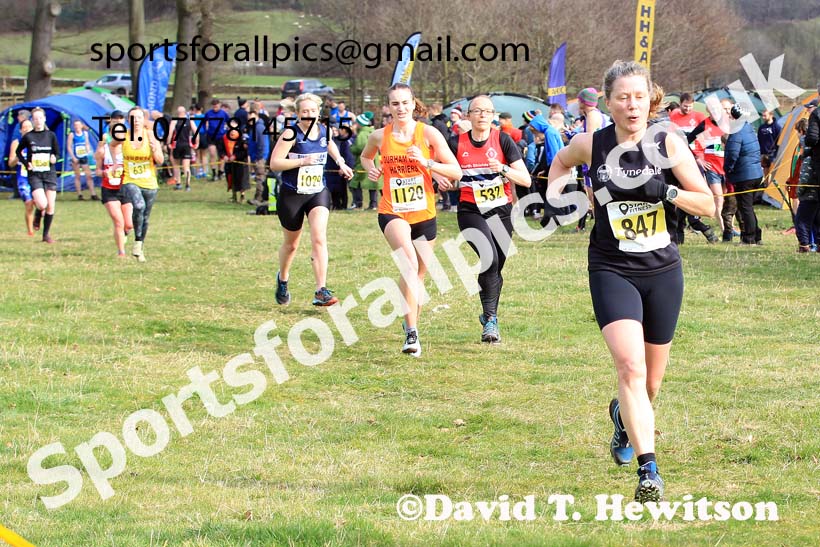 Senior Womens 2023 NEHL, Alnwick, Northumberland. Photo: David T. Hewitson/Sports for All Pics